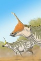 A Tsintaosaurus rekonstrukciója